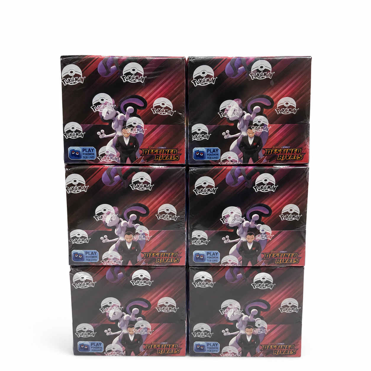 Pokémon Scarlet & Violet: Destined Rivals Booster Box – Factory Sealed Trading Card Collection