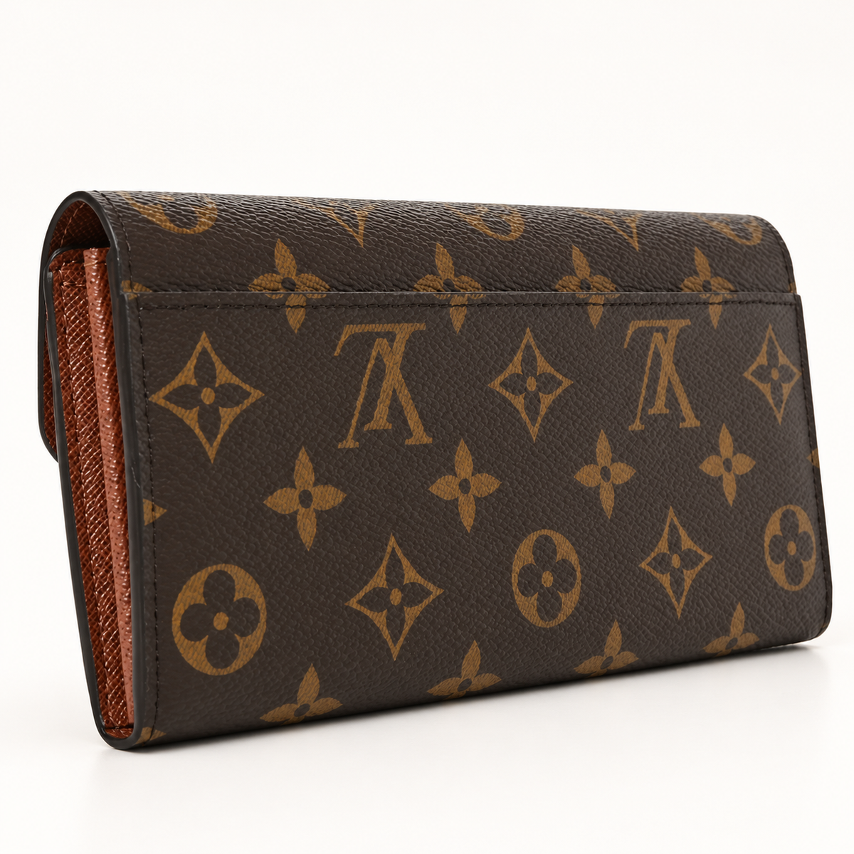 Louis Vuitton Sarah Monogram Long Bifold Wallet – Brown