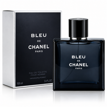 Bleu de Chanel Eau de Toilette Spray for Men – 3.4 oz / 100 ml