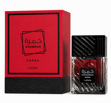 Lattafa KHAMRAH KARAK for Unisex Eau de Parfum Spray – 3.40 Ounce / 100 ml