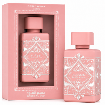 Lattafa Perfumes Bade'e Al Oud Noble Blush for Unisex Eau de Parfum Spray – 3.40 Ounce / 100 ml