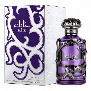Lattafa Habik for Men Eau de Parfum Spray – 3.40 Ounce / 100 ml