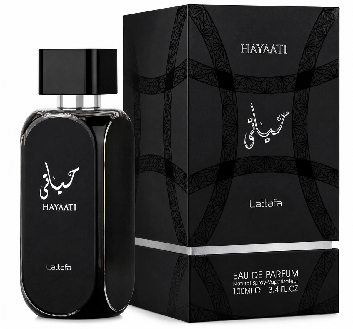 Lattafa Perfumes Hayaati for Men Eau de Parfum Spray – 3.40 Ounce / 100 ml