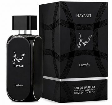 Lattafa Perfumes Hayaati for Men Eau de Parfum Spray – 3.40 Ounce / 100 ml