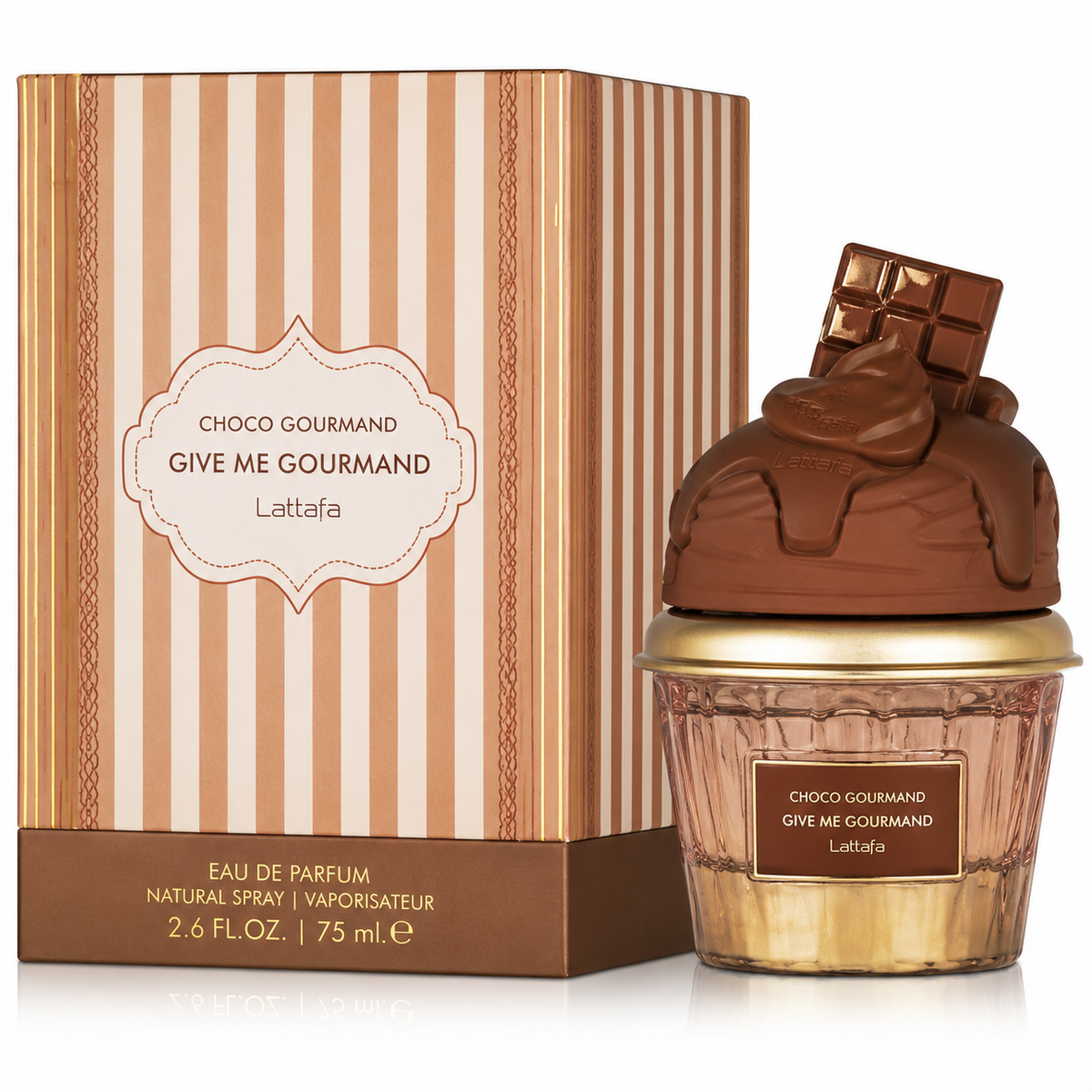 Lattafa Choco Overdose for Unisex Eau De Parfum Spray – 2.6 Ounce / 75 ml