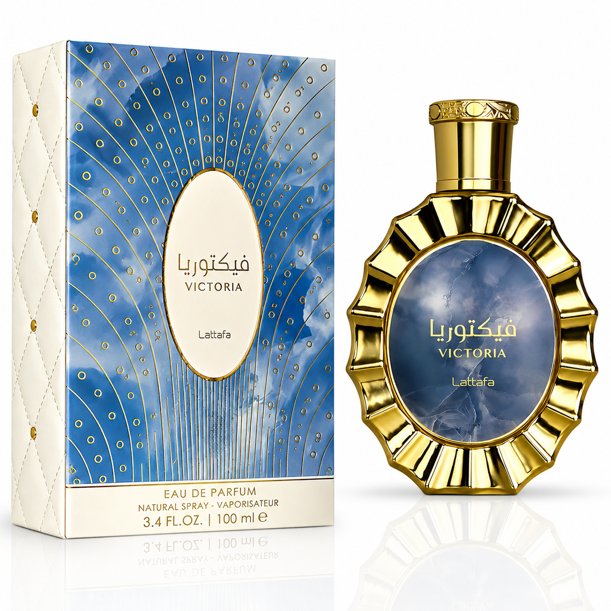 Lattafa Victoria for Women Eau de Parfum Spray – 3.4 Ounce / 100 ml