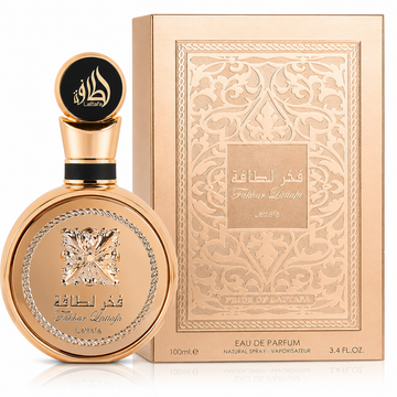 Lattafa Fakhar Gold Extrait for Unisex Eau de Parfum Spray – 3.4 Ounce / 100 ml