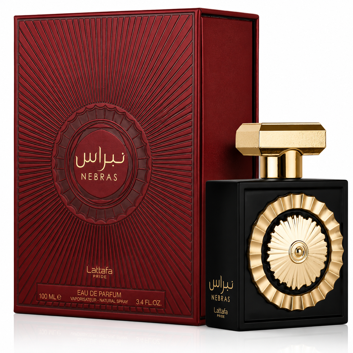 Lattafa Nebras for Unisex Eau de Parfum Spray – 3.4 Ounce / 100 ml