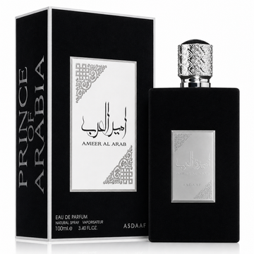 Lattafa Asdaaf Ameer Al Arab Eau de Parfum Spray for Unisex – 3.40 Ounce / 100 ml