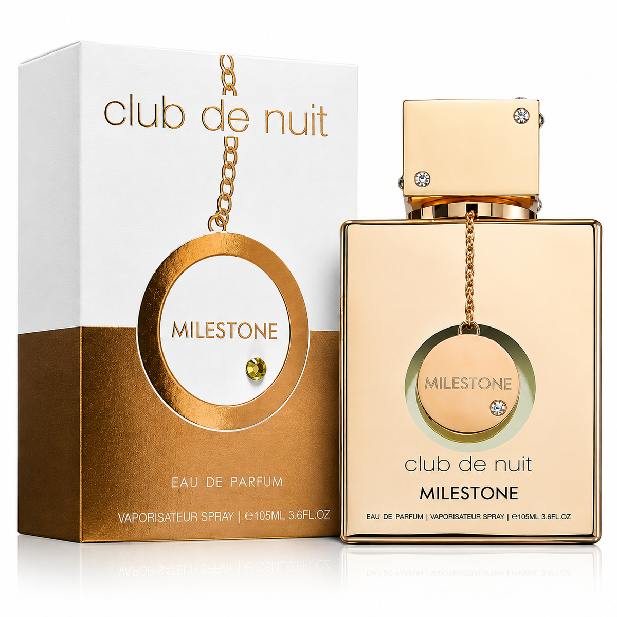 Armaf Club De Nuit Milestone for Unisex Eau de Parfum Spray – 3.6 Ounce / 105 ml