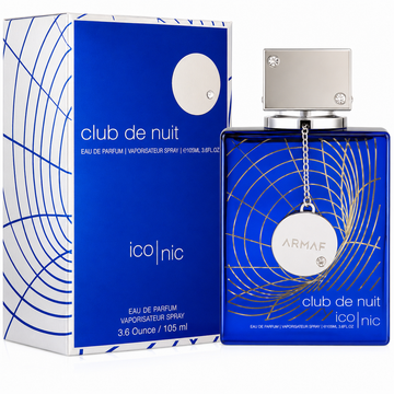 Armaf Club de Nuit Blue Iconic for Men Eau de Parfum Spray – 3.6 Ounce / 105 ml