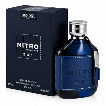 Dumont Nitro Blue Eau de Parfum Spray – 3.4 Ounce / 100 ml