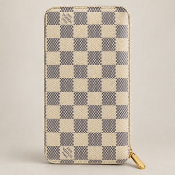 Louis Vuitton Damier Azur Women’s Zip-Around Wallet