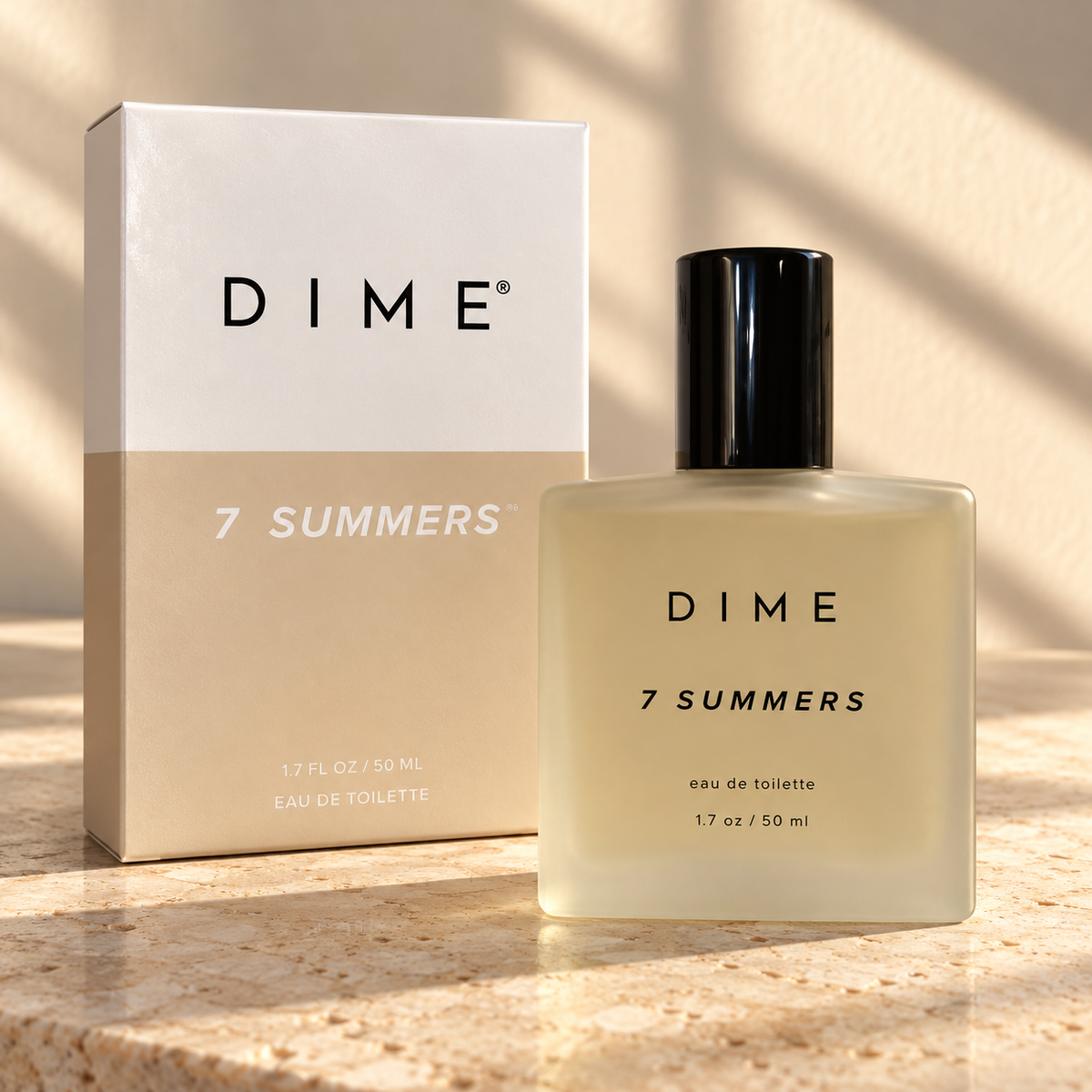 DIME Beauty 7 Summers Clean Eau de Toilette Perfume Spray – 50 ml / 1.7 fl oz