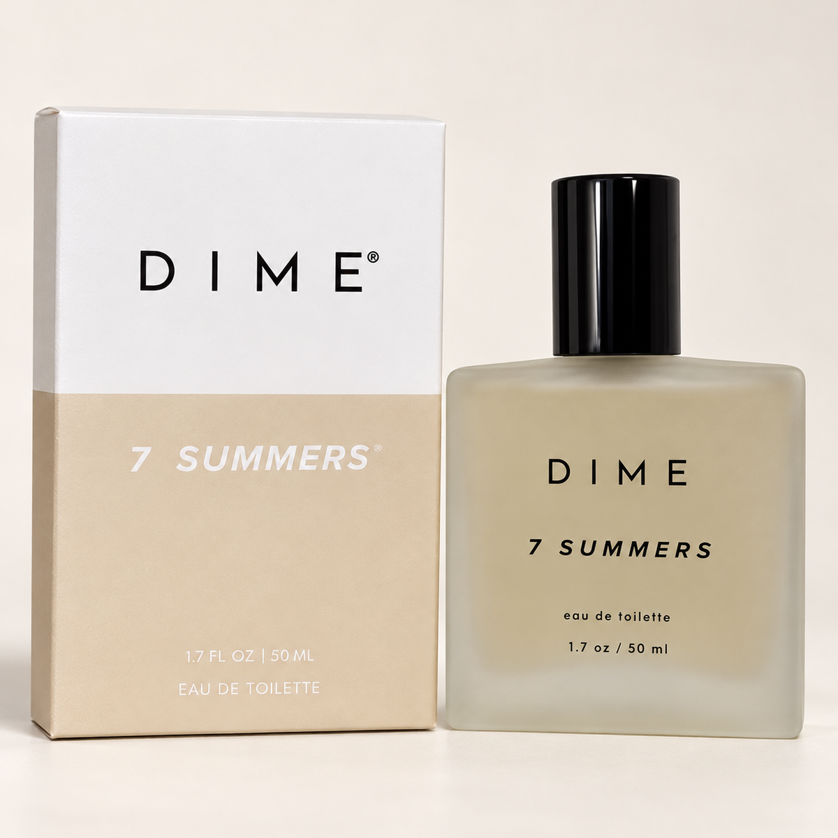 DIME Beauty 7 Summers Clean Eau de Toilette Perfume Spray – 50 ml / 1.7 fl oz