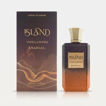 Khadlaj Island Vanilla Dunes Eau de Parfum for Women & Men – 3.40 Ounce / 100 ml