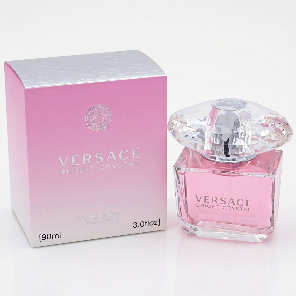 Versace Bright Crystal Eau de Toilette for Women – 90ml / 3.0 Fl. Oz.
