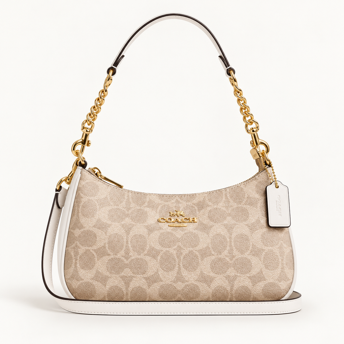 Coach Teri Shoulder Bag in Signature Canvas – CV933