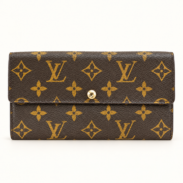 Louis Vuitton Sarah Monogram Long Bifold Wallet – Brown
