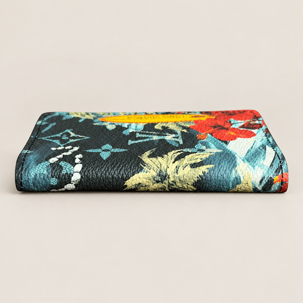 Louis Vuitton Monogram Surfin’ Pocket Organizer Card Wallet – Navy Blue