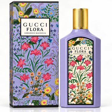 Gucci Flora Gorgeous Magnolia Eau de Parfum for Women – 100ml / 3.4 fl. oz.