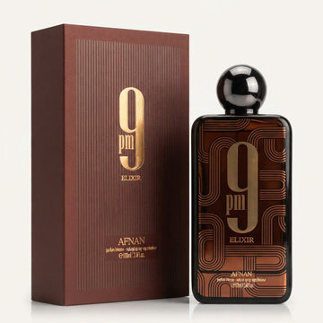 Afnan 9 PM Elixir Extrait de Parfum for Unisex – 3.4 Ounce / 100 ml