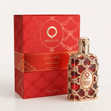 Orientica Amber Rouge Eau de Parfum Spray for Unisex – 2.7 Ounce / 80 ml