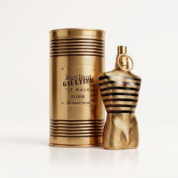 Jean Paul Gaultier Le Male Elixir Parfum for Men – 4.2 Ounce / 125 ml