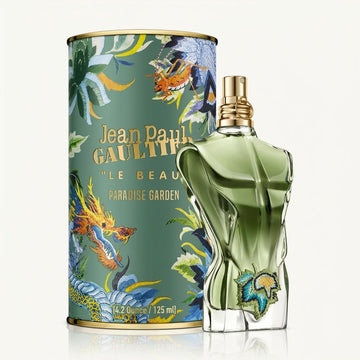 Jean Paul Gaultier Le Beau Paradise Garden Eau de Parfum for Men – 4.2 Ounce / 125 ml