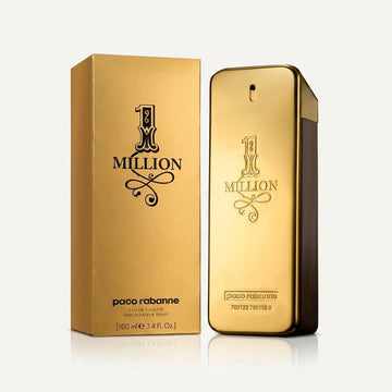 Paco Rabanne 1 Million Eau de Toilette Spray for Men – 3.4 Ounce / 100 ml