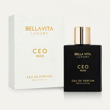 BellaVita Luxury CEO Man Perfume for Men – 3.4 Ounce / 100 ml