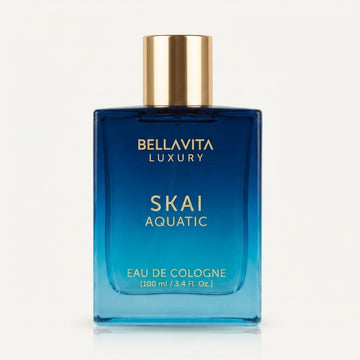 BellaVita Luxury SKAI Eau de Cologne for Men & Women – 3.4 Ounce / 100 ml