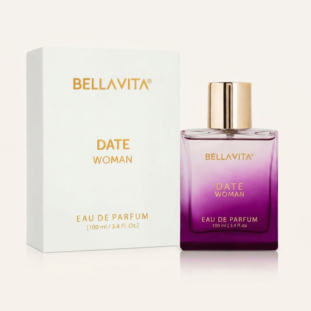 BellaVita Luxury DATE Eau de Parfum for Women – 3.4 Ounce / 100 ml