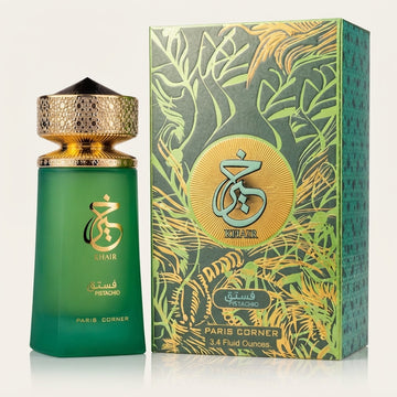 Paris Corner Khair Pistachio Eau de Parfum Spray for Unisex – 3.4 Fluid Ounces