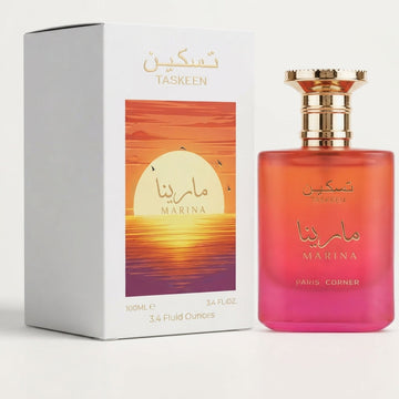 Paris Corner Taskeen Marina Tropical Eau de Parfum Spray for Unisex – 3.4 Fluid Ounces