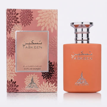 Paris Corner Taskeen Peach Tea Eau de Parfum Spray for Unisex – 3.4 Fluid Ounces