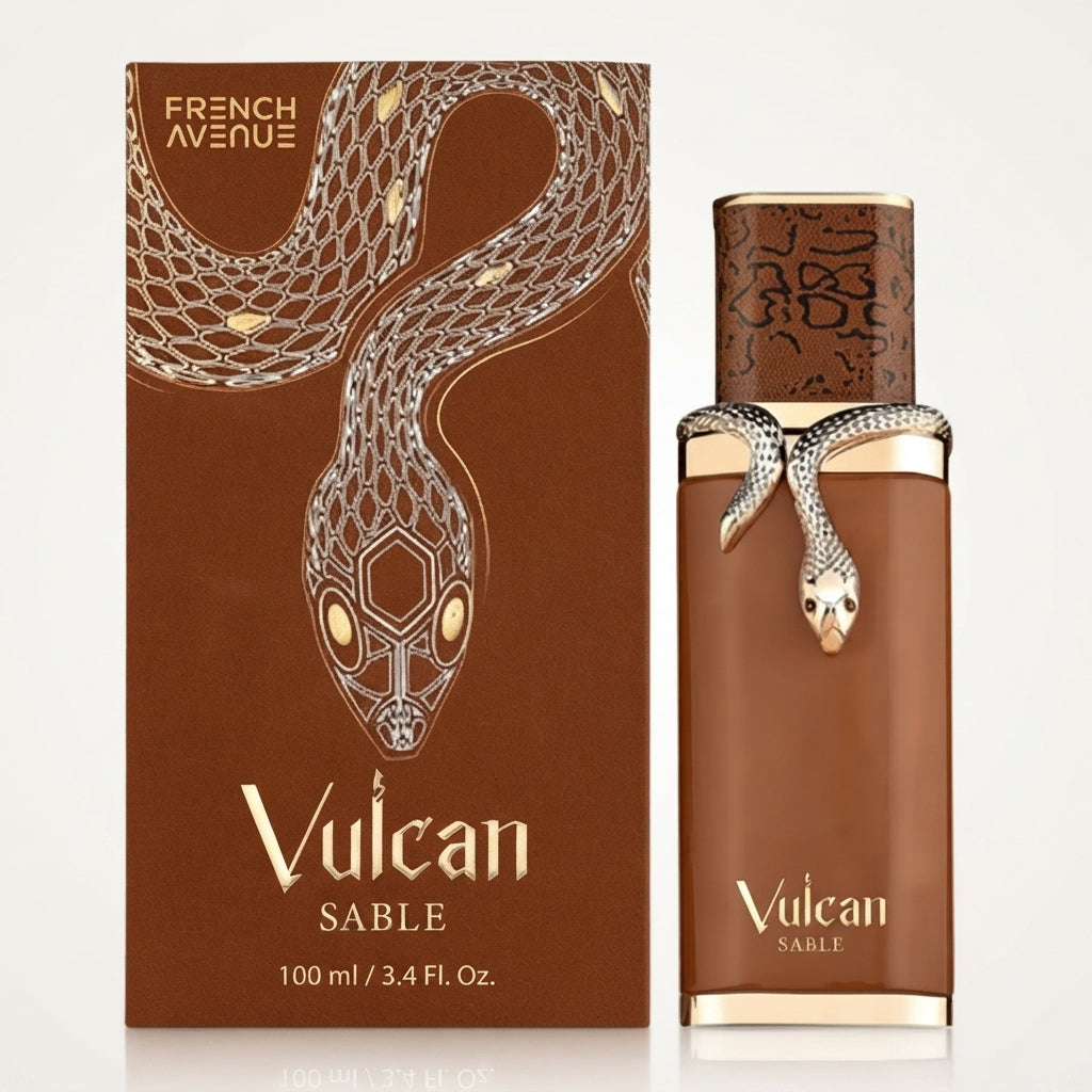 French Avenue Vulcan Sable Eau de Parfum for Unisex – 3.40 Ounce / 100 ml