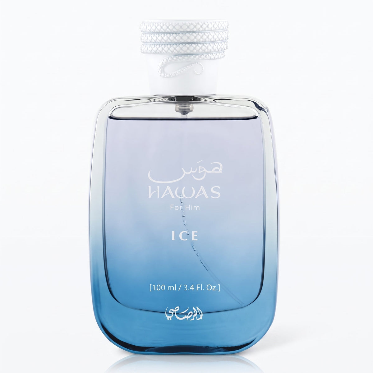Rasasi Hawas Ice for Men Eau de Parfum Spray – 3.4 Ounce / 100 ml