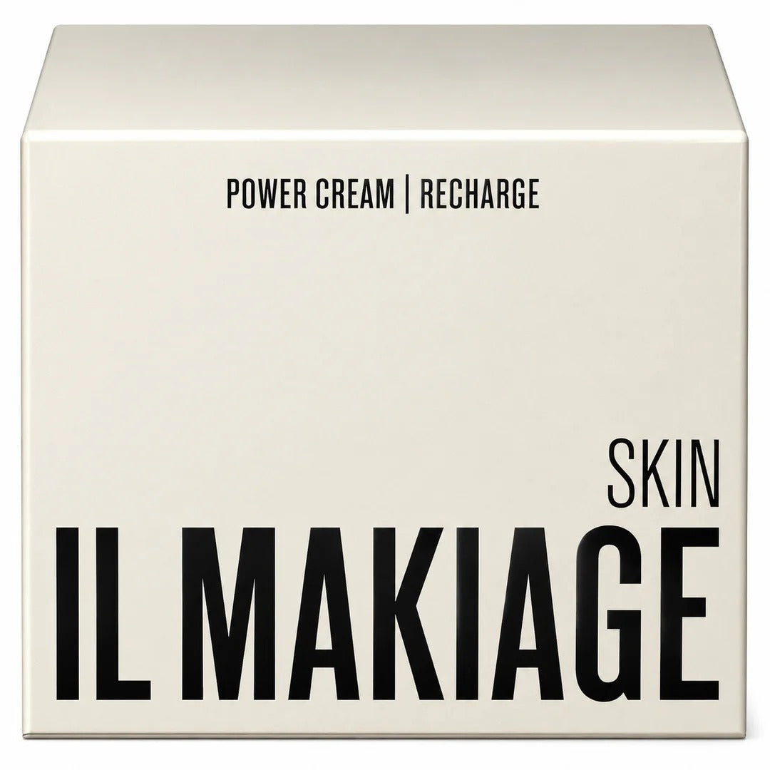 IL MAKIAGE Power Cream Recharge Anti-Aging Ultra Peptide Moisturizer 1.69 oz / 50 ml – New Sealed – 100% Authentic