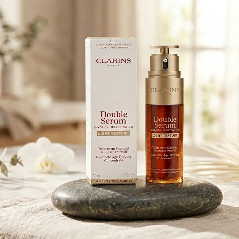 Clarins Double Serum 1.7 oz / 50mL Anti-Aging Face Serum | Brand New